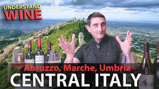 Hidden Italian Wine Wonders  Central Italys Reds from Abruzzo Marche amp Umbria [upl. by Akemit585]