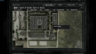 Stalker Call of Pripyat  Streloks secret stashes  Walkthrough [upl. by Nnainot]