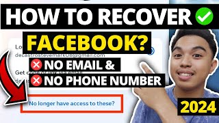 HOW TO RECOVER FACEBOOK ACCOUNT WITHOUT EMAIL AND PHONE NUMBER PAANO IRECOVER ANG FACEBOOK [upl. by Ycnaffit]