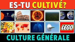 💡🎓Estu assez Cultivé   50 Questions de CULTURE GENERALE [upl. by Danziger]