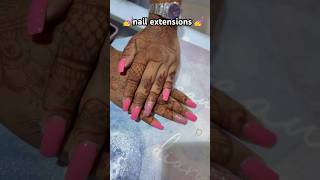 💅nail extensions 💅 song newsong arijitsingh nails nailtutorial [upl. by Ahsia]