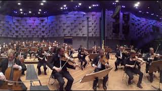 Mahler No 9  3D Sound  360° Video [upl. by Shulins]