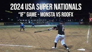 quotIFquot Game  Monsta vs RoofX  2024 USA Super Nationals [upl. by Tillio615]