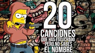 20 CANCIONES Que Has Escuchado Pero No Sabes EL NOMBRE 2024  Wozxull [upl. by Oribelle]