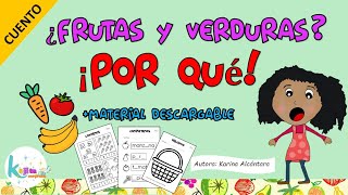 cuento sobre la alimentación saludable para niños [upl. by Ravilob]