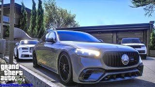 Working on a Sunday in GTA 5 Mods Lets Go to Work GTA 5 Mods IRL 4K [upl. by Ecirtaemed97]