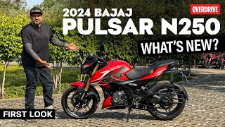 2024 Bajaj Pulsar N250 walkaround  new specs features and colours  odmag [upl. by Adamson51]