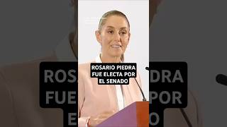 quot¿CREÉN QUE LE INTERESEquot🤣 CLAUDIA SHEINBAUM🇲🇽sobre RUMORES de que AMLO🔴 eligió a ROSARIO PIEDRA🫡 [upl. by Ariat]