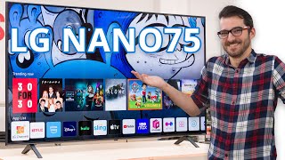 LG NANO75 2021 TV Review  Disappointing NanoCell TV [upl. by Heman]