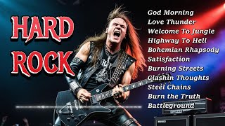 HARD ROCK SONG  GassRock  Best Compilation Hard Rock Song 2024 [upl. by Enyamart]