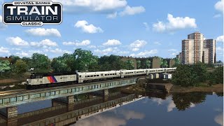 Train Simulator Classic NJT Pascack Valley Line Express Train 1629  Hoboken  Spring Valley [upl. by Cosetta220]