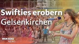 Gelsenkirchen glitzert Taylor Swift Konzert zieht 200000 Fans an  WDR Aktuelle Stunde [upl. by Malo275]