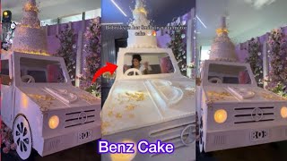 Bobrisky G Wagon Birthday Cake with actress Moyo Lawal [upl. by Baiss]