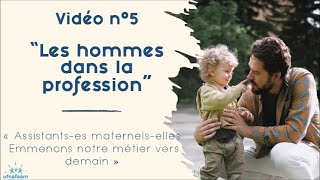 Les hommes dans la profession dassistant maternel [upl. by Rowland]