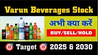 VBL SHARE LTD LATEST NEWS  VARUN BEVERAGES SHARE LTD COMPLETE ANALYSIS  VBL SHARE TARGET  VBL 🎯🎯 [upl. by Norward]