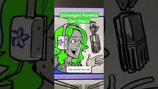 Estranged Parents estranged estrangedparent funny podcast cartoon animation animated [upl. by Namialus]