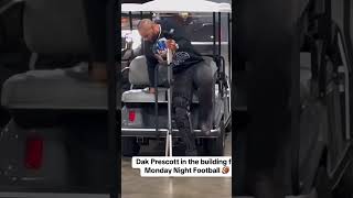 DAK IN THE BUILDING for MNF 🏈 👀 shorts [upl. by Brower682]