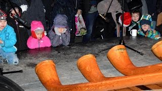 Waldweihnacht im Wildpark Schweinfurt 2015 [upl. by Middendorf]