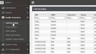 CoreNexa Contact Center Admin QA Call Recording [upl. by Gautea874]