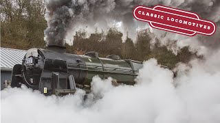 Royal Scot 46100 on the NYMR  Pure STEAM [upl. by Lapides]