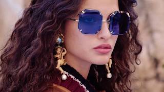 DolceampGabbana Fall Winter 201819 Eyewear Campaign [upl. by Nraa]