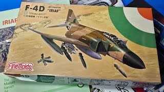 172 PHANTOM F4D IRIAF Fine Molds Review [upl. by Eemiaj]