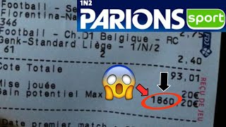 LA TECHNIQUE POUR GAGNER AU PARIONS SPORT 😱 [upl. by Avera]