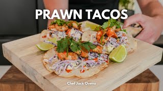 How To Make Shrimp Prawn Tacos In 25 Minutes [upl. by Fanning]