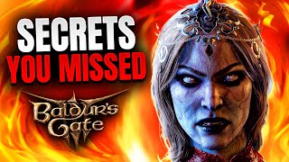 Baldur’s Gate 3  9 SECRETS amp Rare Dialogue You Probably Missed [upl. by Hale316]