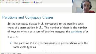 Conjugacy classes in symmetric groups [upl. by Massimiliano]