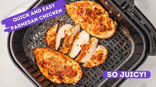 Air Fryer Parmesan Chicken [upl. by Bravin846]