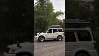 Pentair Roof Box Installed In Scorpio adonzautomotive automobile roofbox youtubeshorts [upl. by Eniamart645]