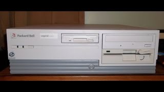 Packard Bell Legend 814CD [upl. by Ecnar]