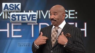 Miss Universe The Truth  My family got death threats  STEVE HARVEY [upl. by Nwahsyar]