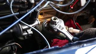 1968 MGC Flexolite Oil Filter Conversion [upl. by Naujal]