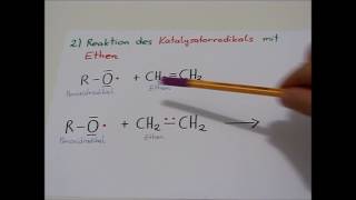 Radikalische Polymerisation von Ethen  Teil I [upl. by Sivrep]