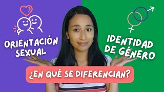 Orientación sexual VS Identidad de género  Conoce sus diferencias 👆 [upl. by Hedberg315]