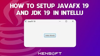 How to setup JavaFX in IntelliJ IDEA 2023 [upl. by Elleiram]