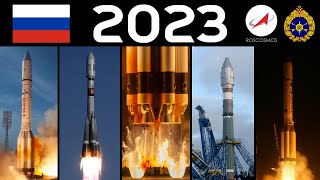 Rocket Launch Compilation 2023  Russian Rockets [upl. by Aneehta264]