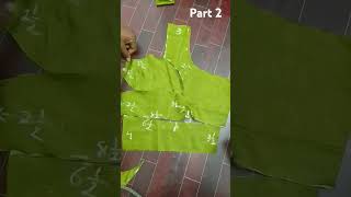 Blouse Silai Cutting Part 2 designingandtailoring [upl. by Philemon]