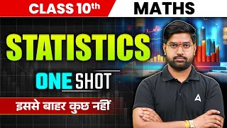 Complete Statistics in One Shot  CBSE Class 10 MATHS  Anand Sir at Adda247 Foundation [upl. by Huntlee]