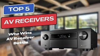 Best AV Receivers 2024  Top 5 Picks Among All [upl. by Ennoryt]