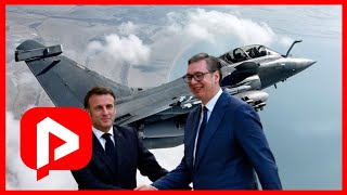 E frikshme Avionët Rafale shkojnë për 10 minuta në Kosovë Pse i bleu Serbia [upl. by Mini175]