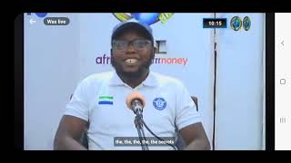 Sierra Leone Sports Update Extra Alhaji Amara Kargbo talks about FC Kallon and other Sports Activiti [upl. by Claudelle506]