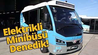 Elektrikli minibüs Karsan Jest Electric ile piste çıktık vLog [upl. by Avalsorim391]