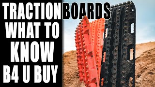 Traction Boards WATCH BEFORE YOU BUY  USActionTrax MaxTrax Maxsa Escaper Buddy [upl. by Eniarrol]