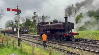 East Somerset Railway London Transport Pannier Tank  Footplate [upl. by Jen]