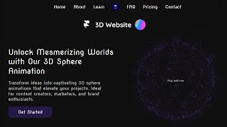 Building an Interactive 3D Website With Spline and Framer NoCode [upl. by Sayer447]