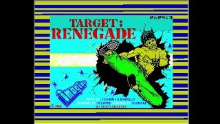 Carga de un juego de Spectrum  Target Renegade [upl. by Gora]