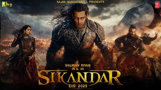 Sikandar  Official Trailer 2024  Salman Khan Suniel ShettyRashmika Mandanna  Sikandar News [upl. by Aeslek]